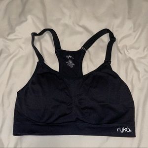 Black Sports Bra